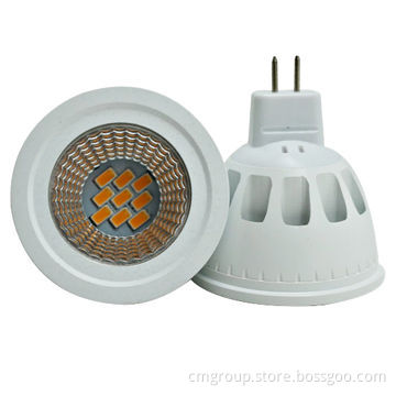 Dimmable MR16 LED spotlight, 5W, 9pcs LG SMDs, 470-510lm, >85 CRI, 60-degree beam angle, CE-approved